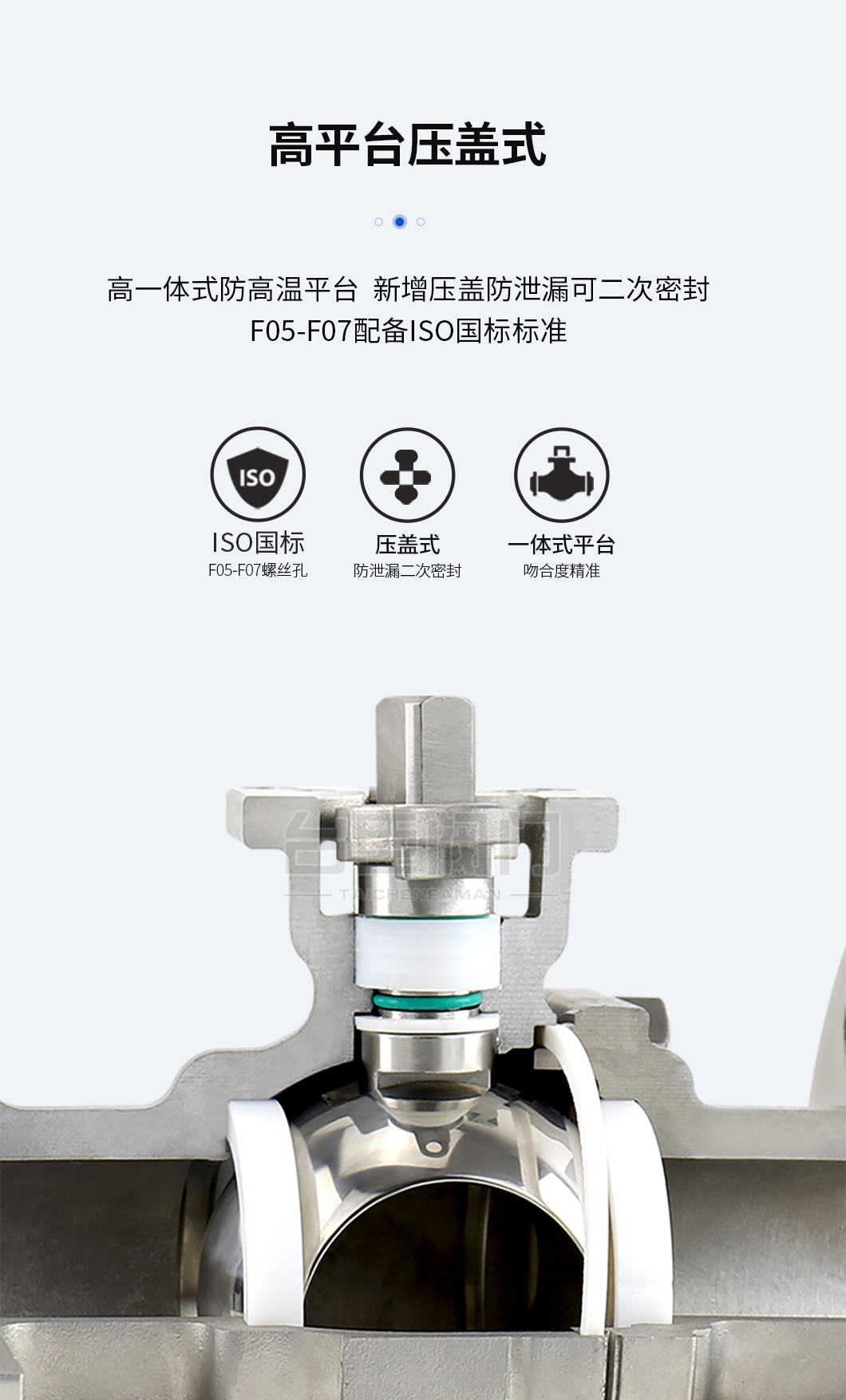 BQ941F防爆电动球阀解剖图